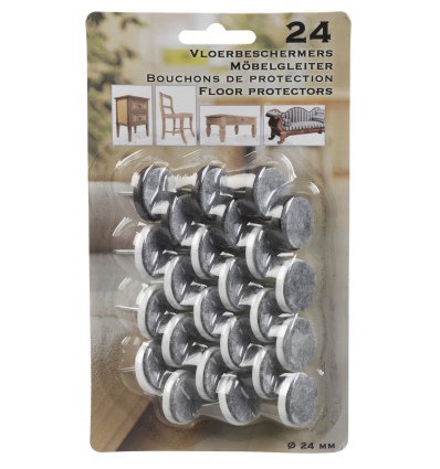 24 Felt Floor Protectors For Furniture (574733)