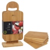 6pcs Chopping Board Set With Display Stand  [186189]