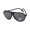 BREO BLACK ELLIPSE SUNGLASSES