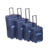 4 x Super Traveller Suitcases (Blue)