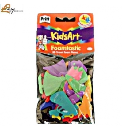 Pritt KidsArt Foamtastic 3d Travel Shapes