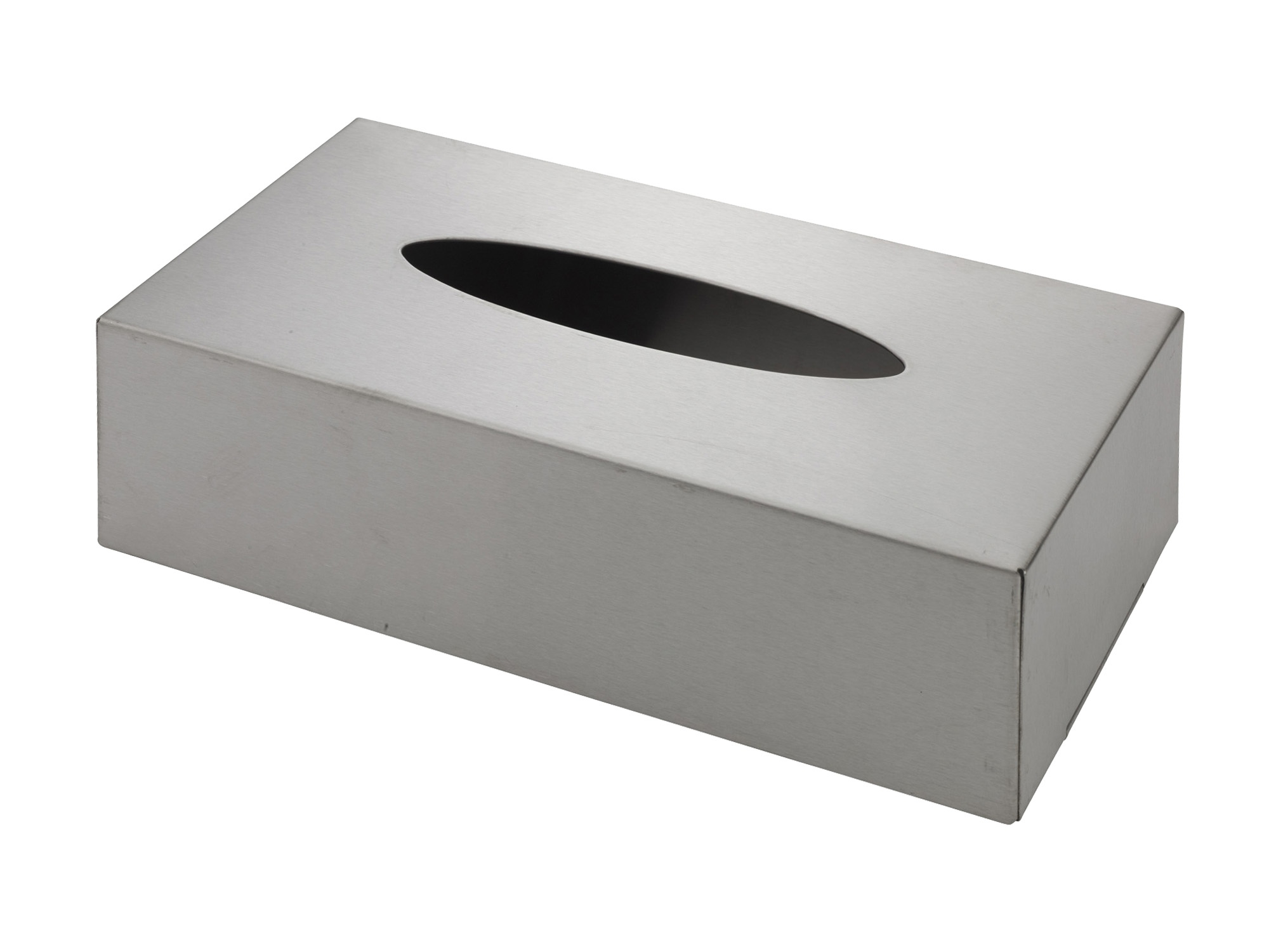 Brushed Stainless Steel Tissue Box Holder Dispenser Chrome ... Brushed Stainless Steel Tissue Box Holder Dispenser Chrome ...