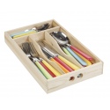 24pcs Cutlery Set In Wooden box (249319)