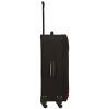 32" 4 Wheel Travelight Suitcase + Backpack (Red & Black)