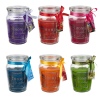 Scented Candles In Glass Jar - Large (039941)