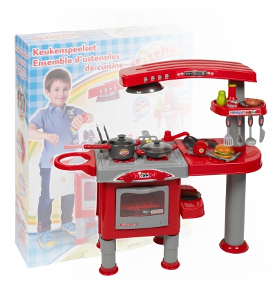 69pc Kitchen Playset [535951][507112] RED