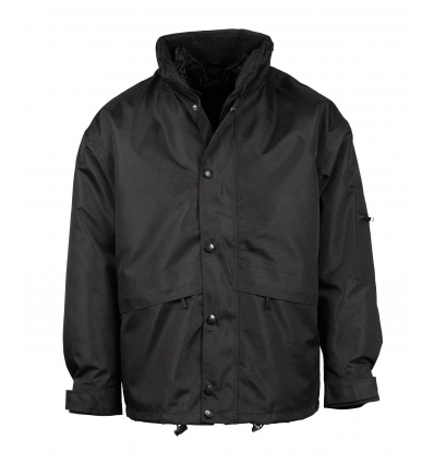 US Basic Jack Denver Parka Coat - Black