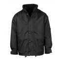 US Basic Jack Denver Parka Coat - Black