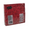 Tifany Christmas Decoration 3ply Paper Serviettes Holly Rouge [119744]