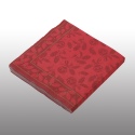 Tifany Christmas Decoration 3ply Paper Serviettes Holly Rouge [119744]