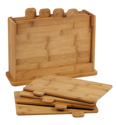4pcs Bamboo Cutting Board [117045]