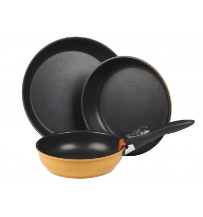 Versa Frying Pans Set of 3 Orange [935920]