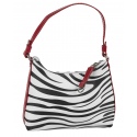 Childrens Zebra Pink Handle Handbag [226449]