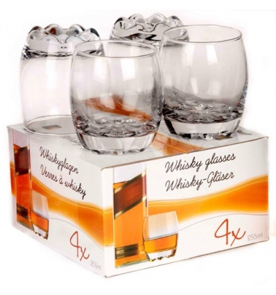 Whiskey Glasses 4pcs 255ml [153216]