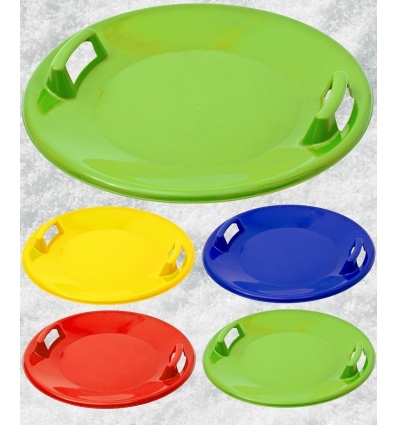 Green Saucer Snow Sledge