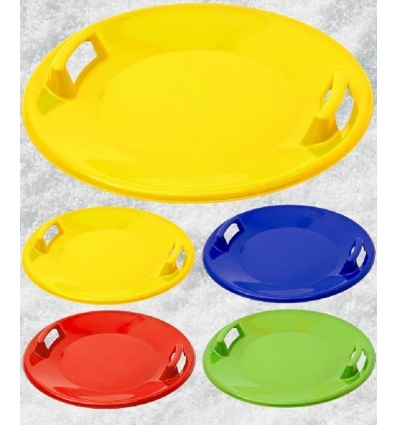 Yellow Saucer Snow Sledge