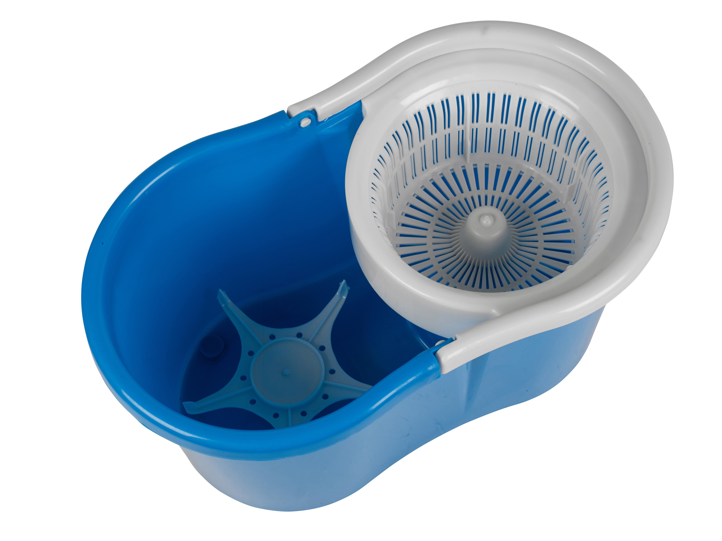 Microfiber 360° Spin Magic Mop With Bucket Cleaning Kit Plus 2 Mop