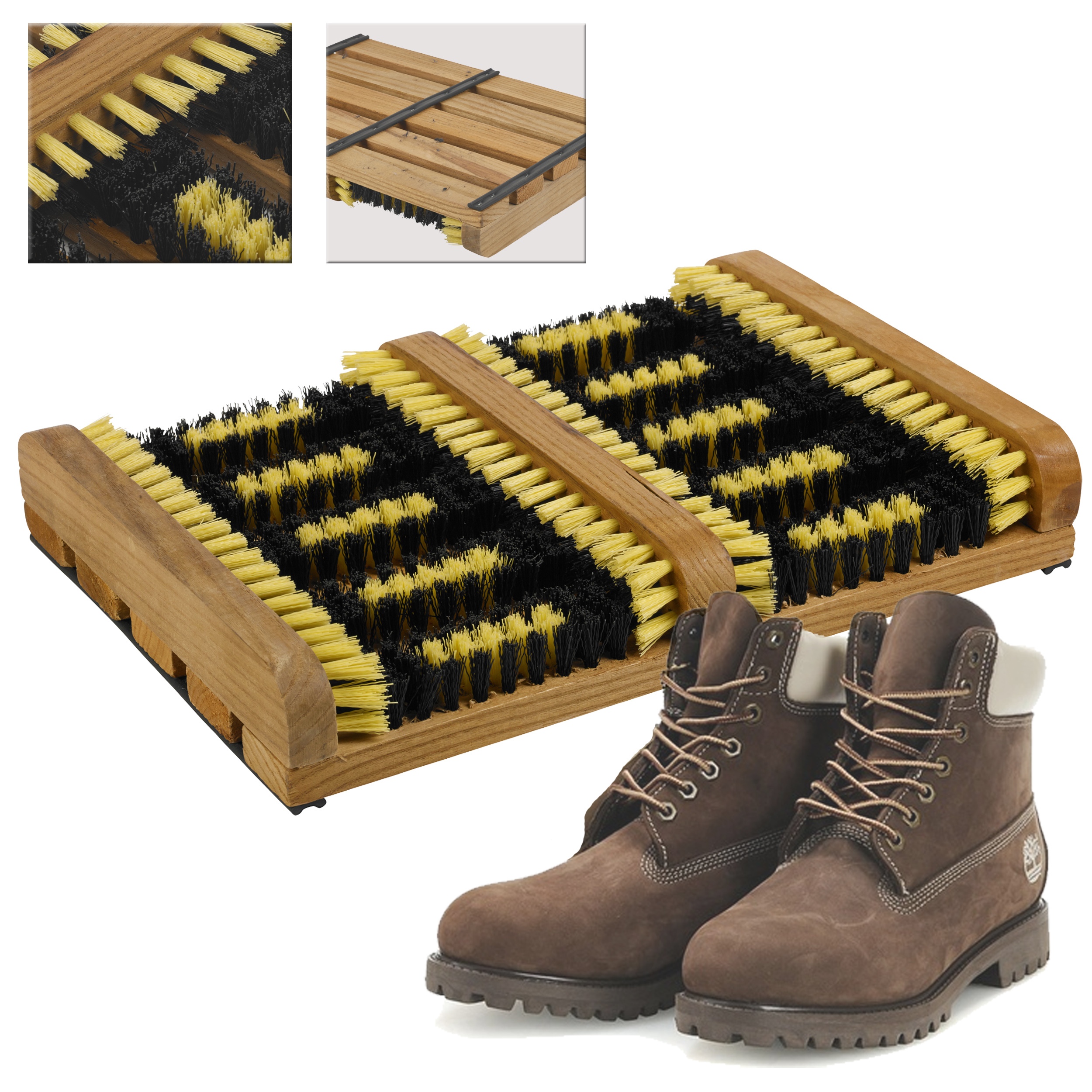 Heavy Duty Double Shoe Boot Scraper 