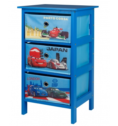 GS Cars 3 Drawer Storage Unit