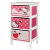 GS Hello Kitty 3 Drawer Storage Unit