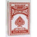 No 555 Profesional Poker Playing Cards (Red)