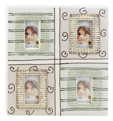 4 Slots Picture Frame 10x6 [070729] -220365