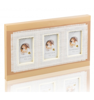 Three Photo Picture Frame 10x15 [070750] -220367