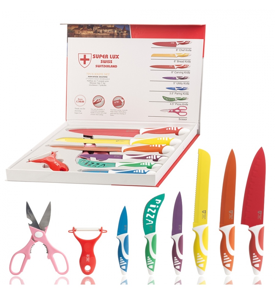 Super Lux 7pc Swiss Knife Set