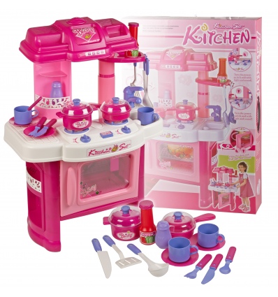 Girls Kitchen Set With Light & Sound [507099]