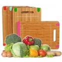 Non-slip Bamboo Cutting Board [512877]