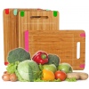 Non-slip Bamboo Cutting Board [512877]