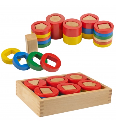 Circle Blocks Puzzle Toy [4301042]