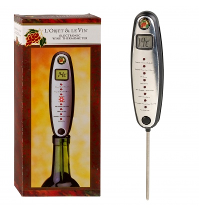 L'Objet & Le Vin Electronic Wine Thermometer [LL2336BV]