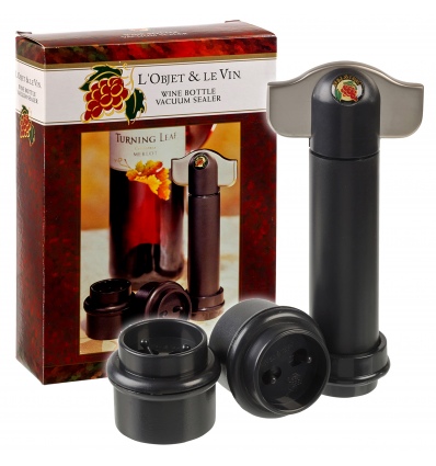 L'Objet & Le Vin Wine Bottle Vacuum Sealer [LL1634BV]