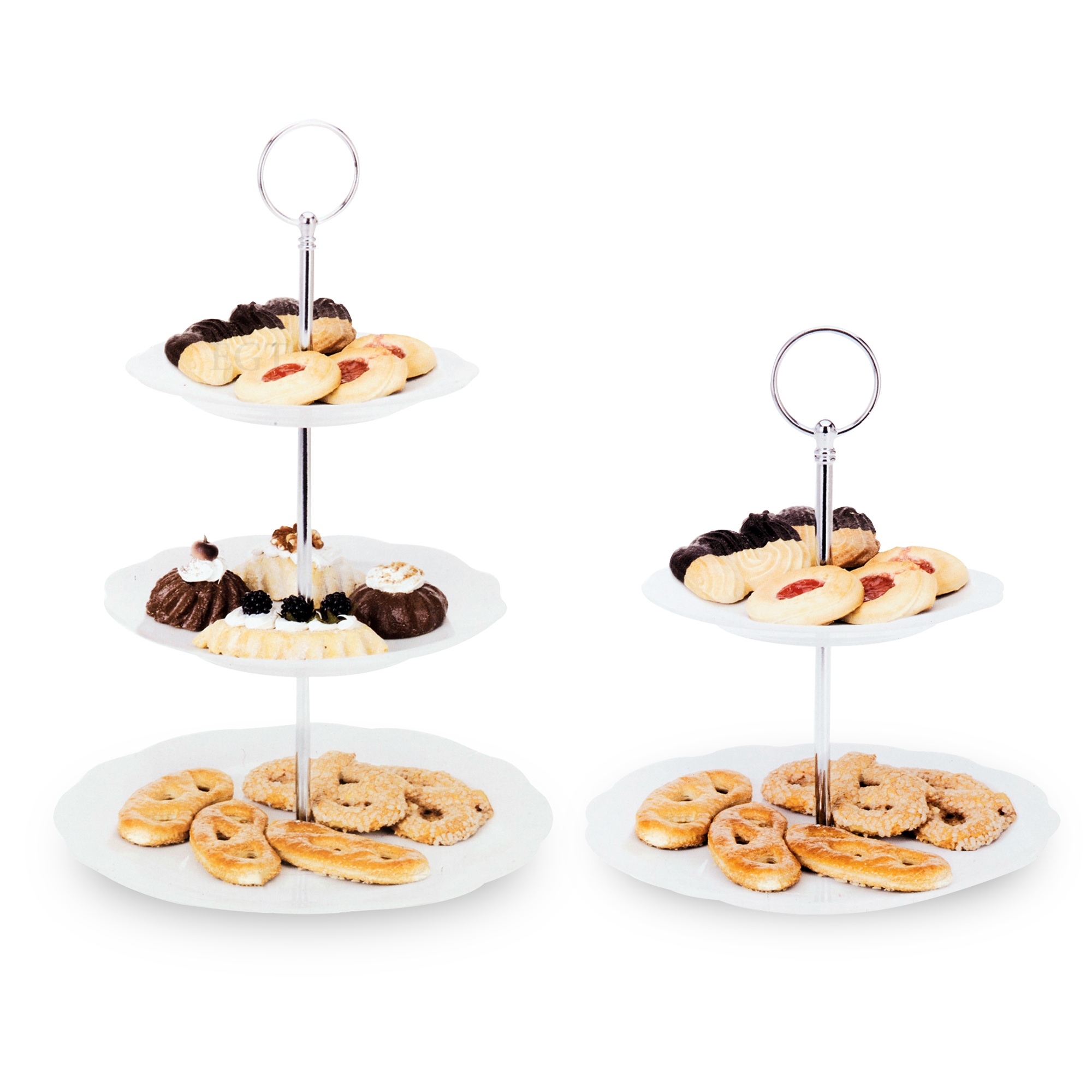 2 3 4 Tier Stepped Wedding Cake Decorative Pastry Pie Stand